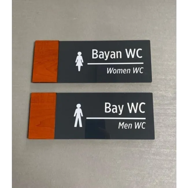 Wooden Serisi Wc Yönlendirme Seti SM-WSWC8