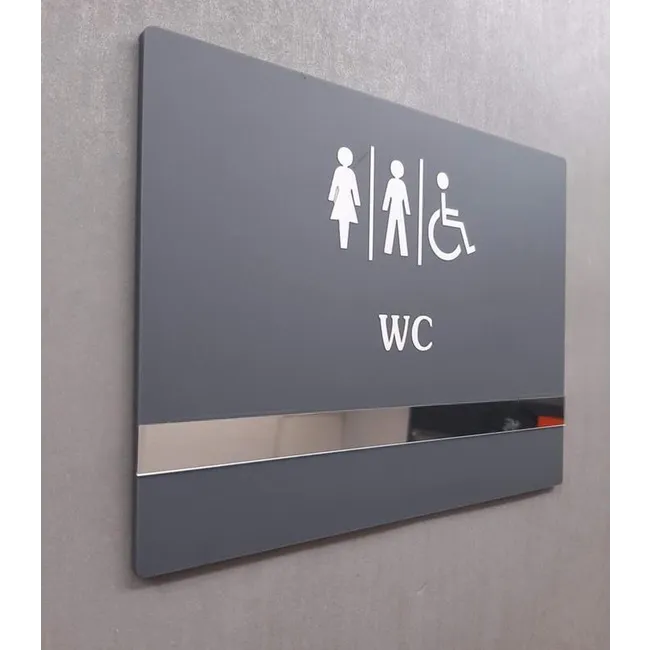 Soft Seri Wc Yönlendirme Tabelası