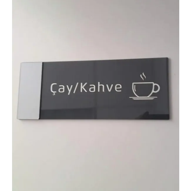 Dekoratif Yönlendirme Kapı Tabelası