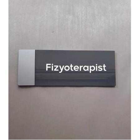 Klasik Seri Fizyoterapist Kapı Isimliği