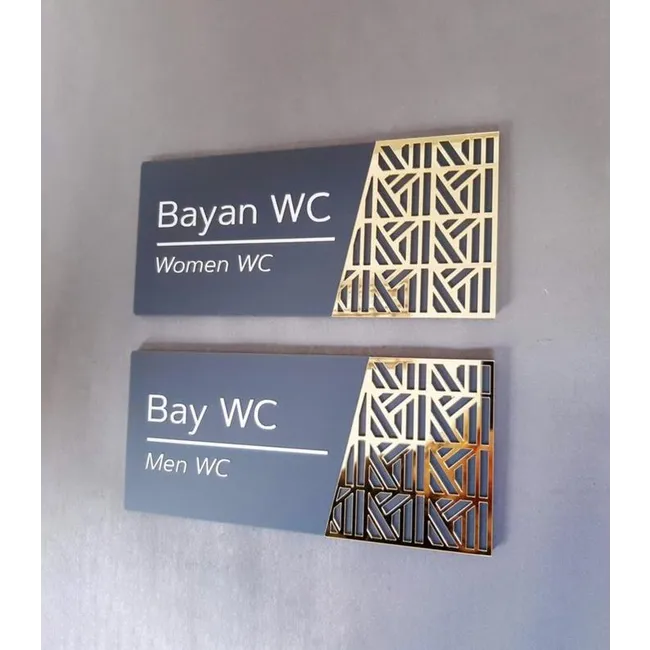 Luxury Mat Antrasit Seri Wc Yönlendirme Seti