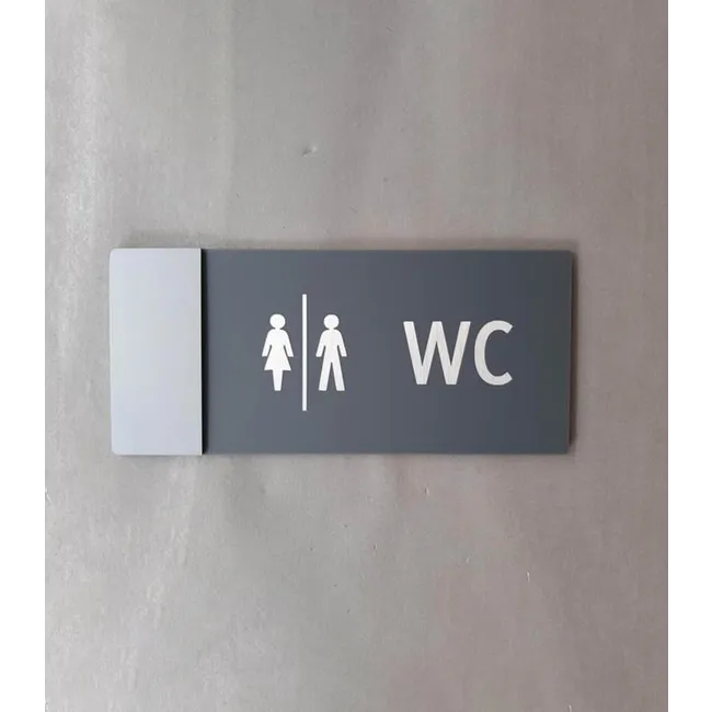 Mat Klasik Seri Wc Yönlendirme Tabelası