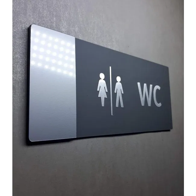 Mat Klasik Seri Wc Yönlendirme Tabelası